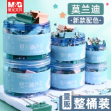 晨光（M&G）燕尾夹夹子票夹长尾夹文件燕尾夹长尾票夹大夹子文件夹小号多功能书夹子学生试卷夹凤尾办公文具 【莫兰迪】15mm/60枚