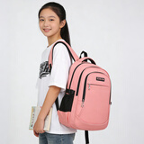 Edison爱迪生初中生书包护脊减负防泼水6-9年级中学生大容量背包L796-5