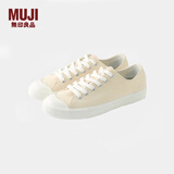 MUJI男女通用不易疲劳不易沾水运动鞋无性别男款女款小白鞋帆布鞋鞋子 原色2S 40 码/250mm（尺码偏大拍小一码）