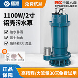 臣源潜水泵220v家用污水泵抽水泵抽水机农用排污泵清水泵吸水泵高扬程 【清污两用】1100W污水泵/2寸