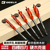 捷立（GeeLii）支罗钻 塑料木板打孔神器开孔器加长木工钻头12mm 56032
