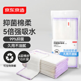 京东京造抑菌棉纱抹布10片装 厨房洗碗布家用神器不沾油不掉毛吸水清洁巾
