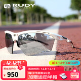 RUDY PROJECT璐迪运动眼镜男女跑步骑行太阳镜马拉松自行车护目镜节日PROPULSE 光泽白/多层镀膜黑（送镜盒）