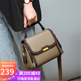 YUYULA包包女包牛皮单肩斜挎包品牌妈妈包中年生日礼物高级感送女友老婆