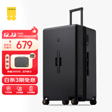 地平线8号（LEVEL8）行李箱 密码拉杆箱女男托运旅行PC箱28英寸大容量 旅行者系列黑色