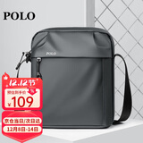 POLO单肩包男士商务斜挎包运动通勤iPad包小挎包手机包生日礼物送男友