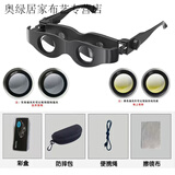 咏幻冬笋探测仪眼镜找笋神器望远镜找冬笋高精度演唱会钓鱼装备户外 钓鱼望远镜 双层二代精装+双色偏光镜头