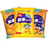 乖乖喜欢你玉米脆果（芝士味*2+炼乳味）70g*3组合包 休闲零食 膨化食品