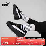 彪马（PUMA）【厚底鞋】女经典复古增高休闲鞋松糕鞋 PLATFORM 372613 黑色-白-01 35.5