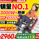Roliallworld德国 电动爬楼梯轮椅上下楼梯轮椅爬楼机老年人全自动神器履带式 科技轻便丨19KG+13A锂电+2万好评ABL05