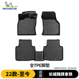 米其林（MICHELIN）长城魏牌拿铁脚垫tpe汽车脚垫配件全TPE脚垫适用22款-至今