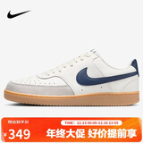 耐克NIKE板鞋男复古COURT VISION运动鞋HF1068-133帆白/深藏青44