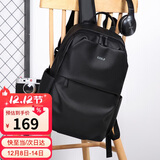高尔夫（GOLF）背包男士大容量双肩包男韩版学生书包15英寸电脑包旅行包 黑色