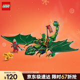 乐高（LEGO）积木幻影忍者71829 劳埃德的绿色森林飞龙男孩儿童玩具圣诞礼物