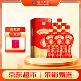 泸州老窖 泸州老酒坊 窖之绵 浓香型白酒 52度 500ml*6瓶 整箱 送礼婚庆