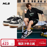 MLB鞋子男女款板鞋张凌赫明星同款学长鞋运动鞋3ASXCLH3N-50BKS-235