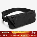 迪卡侬运动胸腰两用男女腰包斜挎包手机袋春夏WSSA午夜黑均码 4331748