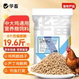 华畜中大鸡饲料禽料雏鸡鸭子产蛋鹌鹑鸽子鸟粮碎颗粒蛋鸡鸭鹅钓鱼打窝