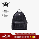 MCM【旅行大容量】STARK 中号铆钉双肩包休闲背包 黑色 元旦礼物