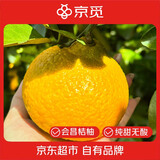 京觅江西赣南会昌桔柚9斤黄金贡柚 净重甜橘子单果70mm+水果源头直发
