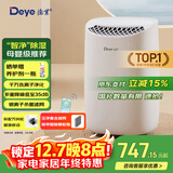 德业（Deye）除湿机/抽湿机 除湿量12升/天 家用轻音地下室干衣机除湿器 母婴养宠 银离子抗菌DYD-B12A3