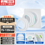 潜水艇（Submarine）AS100卫生间止逆阀排风扇浴霸止回阀升级版可视透窗
