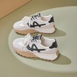 星期六加绒德训鞋女2025新款冬保暖防滑棉鞋厚底增高百搭阿甘休闲运动鞋