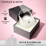 CHARLES&KEITH三角扣新月包腋下包单肩包包女包生日圣诞礼物CK2-50271205