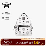 MCM【轻便出游】STARK 超迷你旅行通勤双肩包背包 白色