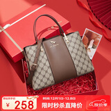 红蜻蜓包包女包2025新款斜挎轻奢单肩包手提包送妈妈生日礼物礼盒装