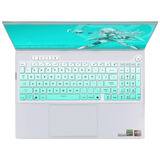 优颐 华硕天选6 Pro 锐龙版/酷睿 16英寸键盘膜FA608P笔记本电脑保护膜防尘防水罩贴膜配件 渐变薄荷-硅胶材质