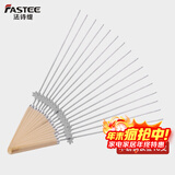 法诗缇（Fastee） 烤串机自动旋转烧烤炉电烤炉烧烤架电烧烤炉家用无烟烤串炉烤肉机烤羊肉串机 不锈钢烤签16根 1层