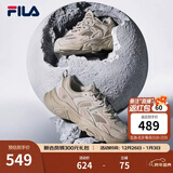 FILA斐乐女鞋跑步鞋火星二代复古老爹鞋运动鞋休闲慢跑鞋MARS Ⅱ 驼丝锦-DO-F12W131116F 36.5
