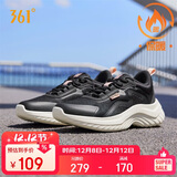 361°运动鞋女秋冬季保暖网布轻便减震通勤休闲跑步鞋子女682232210-4