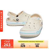 CROCS卡骆驰贝雅卡骆班洞洞鞋|205089 冬日白/彩色-1LI 36/37(220mm)