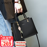 viney牛皮包包女包斜挎妈妈包中年单肩手提大包生日礼物高端送女友母亲