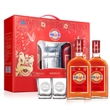 劲牌 中国劲酒 大容量新老包装随机发货过节送礼 35度 600mL 2瓶 礼盒装
