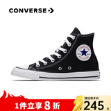 匡威（Converse）ALL star  常青款男鞋女鞋经典休闲鞋情侣鞋高帮帆布鞋板鞋学生鞋 101010 经典高帮 35 /3