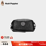 暇步士（Hush Puppies）男士手包轻奢高档品牌真皮商务手抓包2025新款头层牛皮双色手拿包 银灰色HA-1811711W-5813