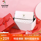 啄木鸟（TUCANO）包包女款2025年牛皮链条小方包单肩斜挎包圣诞新年生日礼物送女友
