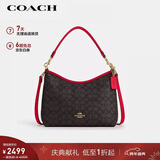 蔻驰（COACH）【品牌直供】女士LAUREL中号单肩斜挎流浪包CV975元旦礼物