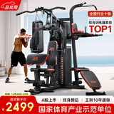 军霞（JUNXIA）综合训练器健身器材多功能一体机力量站健身器材家用健身房组合器 经典热卖款/力量训练/不含单车