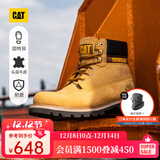 CAT卡特经典大黄靴马丁靴男鞋牛皮面固特异户外工装靴P725756P1EDC25 经典款 42