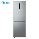 美的（Midea）238升三门冰箱灰色小型风冷家用变频一级能效宿舍租房以旧换新小冰箱MR-249WTPE【国家补贴】