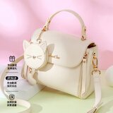 欧时纳（JUST STAR）包包女款2025年新款轻奢单肩斜挎包手提包高级感女包圣诞生日礼物