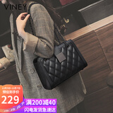 viney牛皮包包女包洋气斜挎单肩包轻奢链条包生日礼物高级感送女友老婆