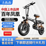 凤凰（Phoenix）折叠电动自行车小型代驾电动车超长续航电瓶车成人便捷锂电池代步电单车 旗舰版-进口电芯20A-纯电续航60km