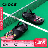 卡骆驰（CROCS）檀健次同款经典洞洞鞋轻便百搭男沙滩鞋包头拖鞋10001 黑色-001 41 /42(260mm)