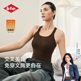 Lee Cooper带胸垫一体式吊带背心女外穿内搭休闲百搭美背打底上衣修身显瘦