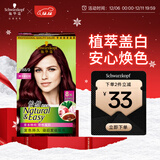 施华蔻（Schwarzkopf）怡然染发霜3.88摩卡深红棕 染发剂植物染发膏自己染男女盖白